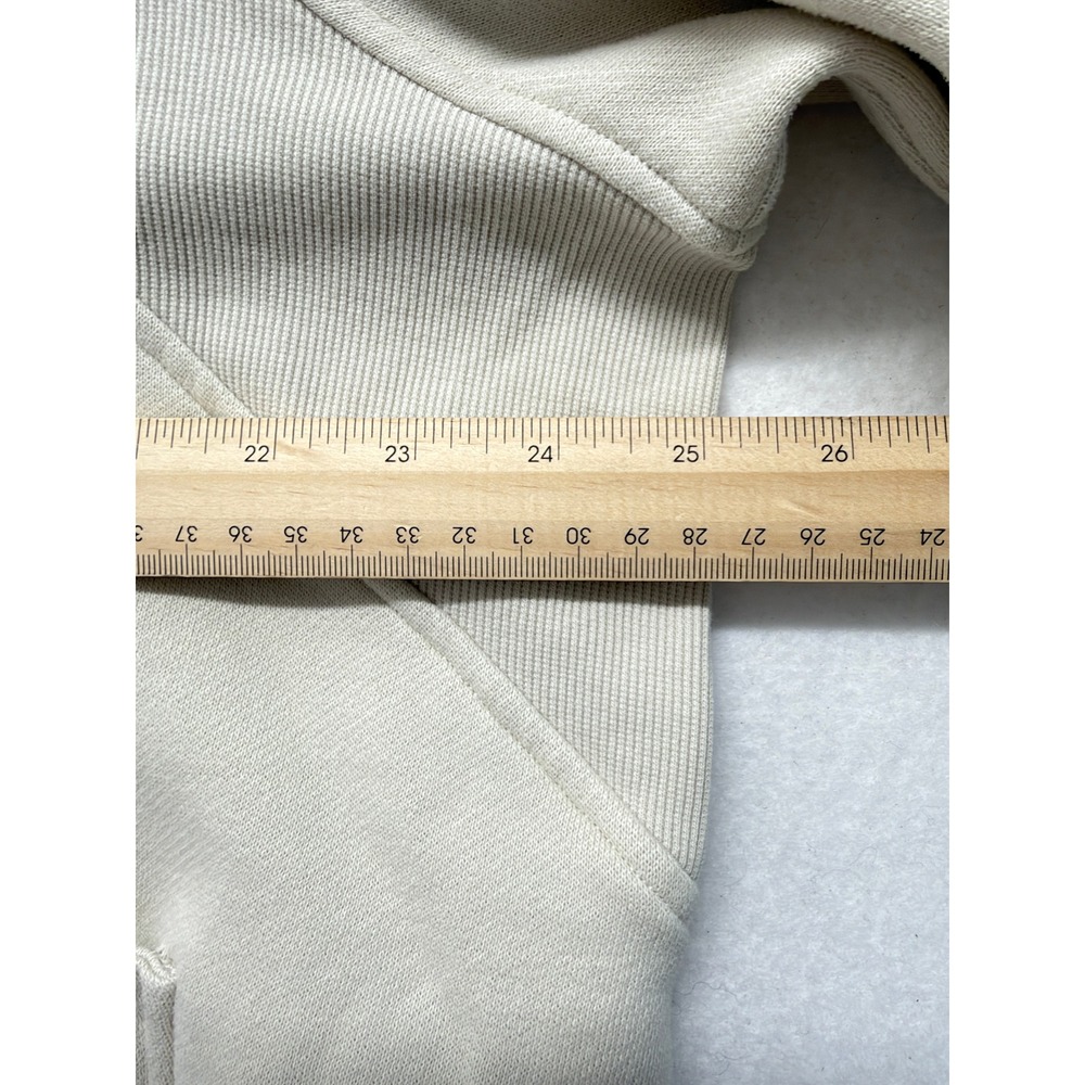 Lululemon Scuba Oversized Full Zip Hoodie White Bone XL XXL - Picture 8 of 10